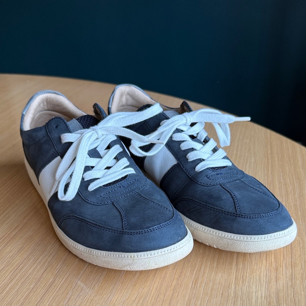 Vince Camuto Dark Blue and White Sneakers